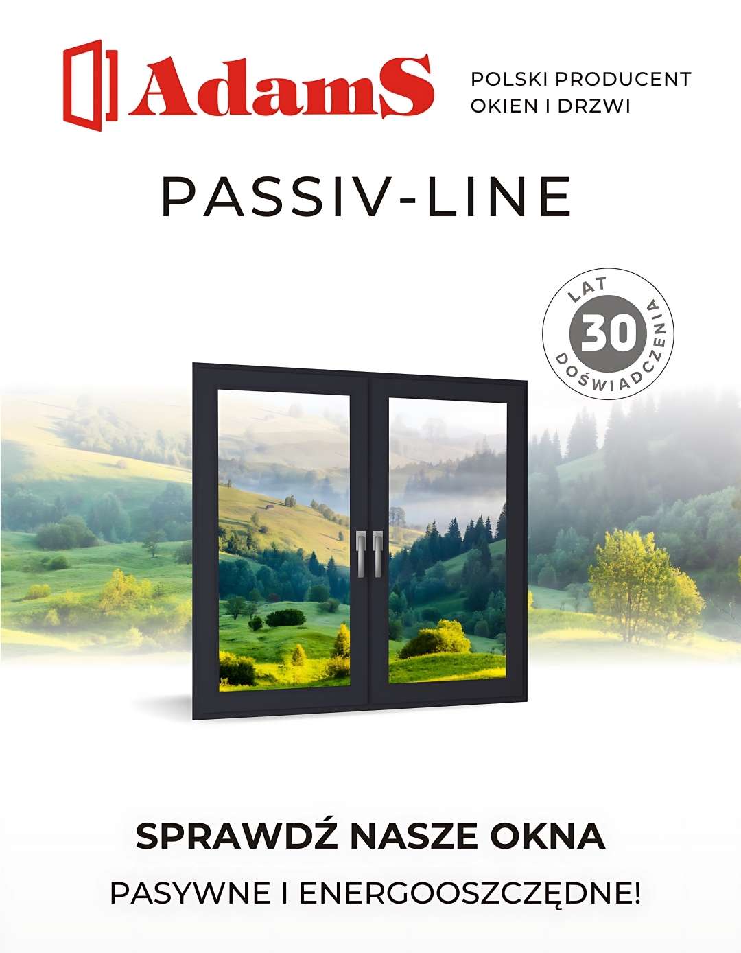 baner adams okna pasywne
