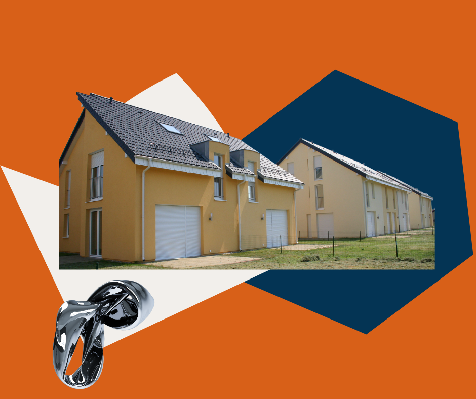 Kompleks trzech domów energooszczędnych obok Instytutu